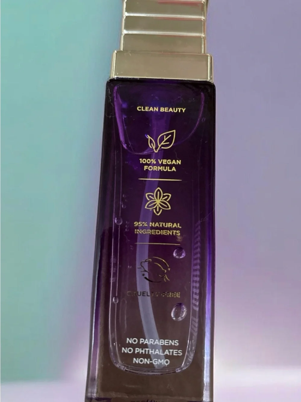 Collagen & Peptides Anti-Aging Facial Serum — Purple